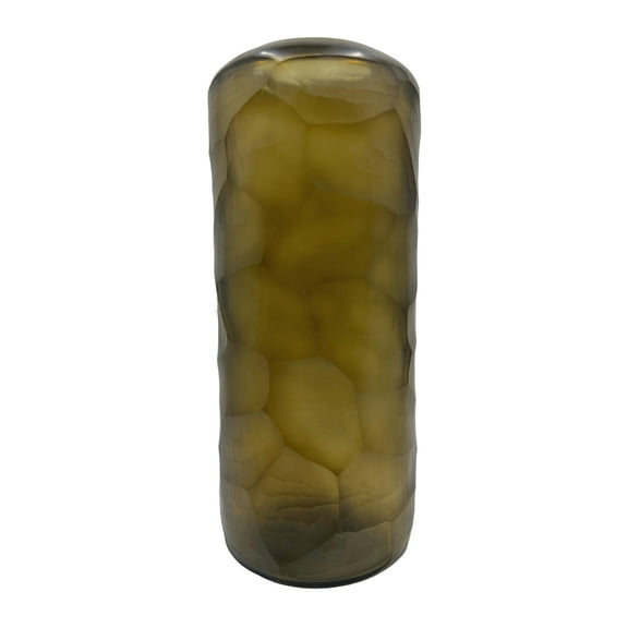 Decorative Handmade Glass Modern Vases in Brown, 15