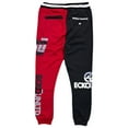 thumbnail image 2 of Ecko Unltd Men's Sweatpants Split Panel World Famous Fleece Jogger (XX-Large, Red/Charcoal Heather), 2 of 2