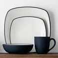 thumbnail image 4 of Noritake Colorwave Navy 4-Piece Square Place Setting, 4 of 7