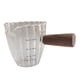 thumbnail image 5 of Jarra medidora,Taza medidora de vidrio con mango de madera 90 ML,Espresso con escala Taza de café de una Cocina,Taza medidora para cocinar de 3 jarra medidora de vidrio,Espresso, 5 of 8