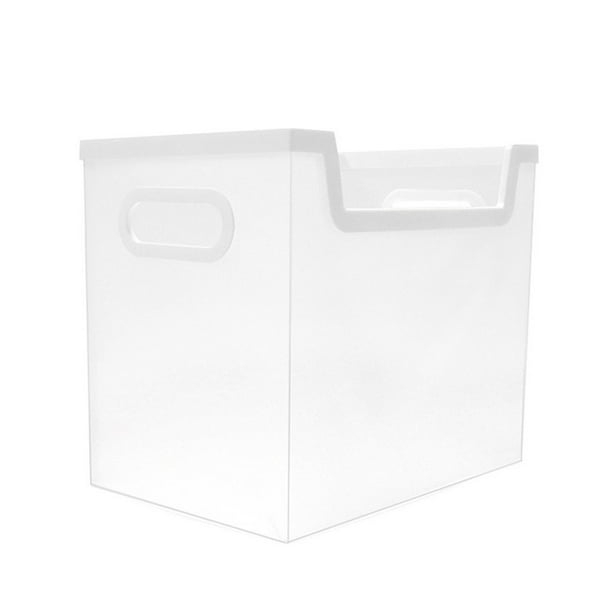 NUOLUX 1Pc Square Folding Book Storage Box Portable Office File