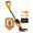 Kids Metal Detector, variant on Rechargeable Metal Detector for Adults, 35H Long Battery IP68 Waterproof Gold Detector, 10'' Dual D-Coil 4 Modes Detector De Metales