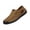 Brown_007, variant on Men's Leather 2026 Summer Casual Slip-On Loafers Driving Walking Shoes,Vintage Trendy Comfy Hand-Stitching Non-Slip Dress Flats Wine 8 (EU-41)