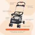 thumbnail image 4 of Baby Trend Snap-N-Go Universal Single Car Seat Carrier Stroller, Black, 4 of 5