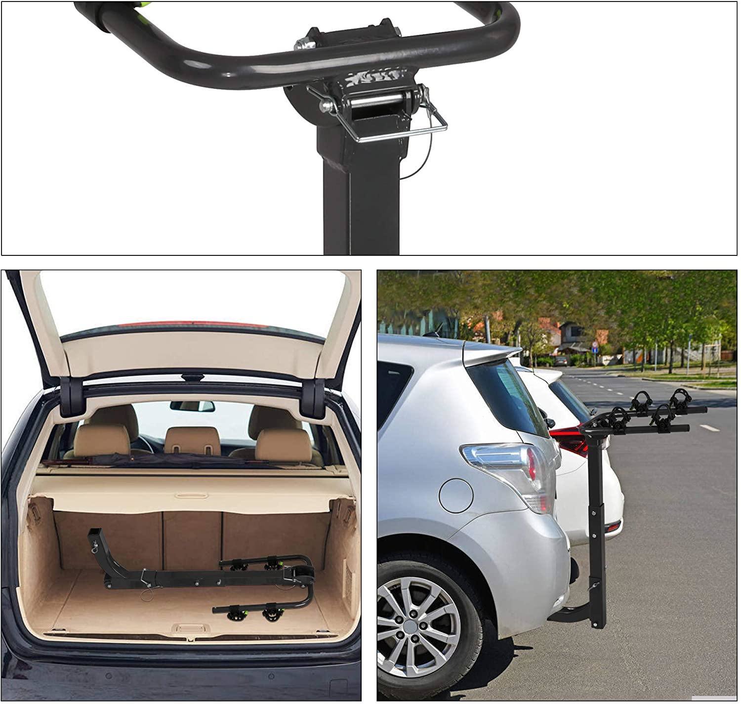 SIXWIN Bike Rack for Car Rack 21 Bike Hitch Mount Bicycle Rack for SUV