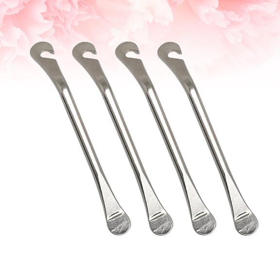 Soimiss Bike Tire Tools Tire Spoon Silver 4Pcs