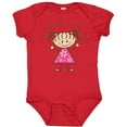 thumbnail image 3 of Inktastic My Nonna Loves Me Girls Baby Bodysuit, 3 of 5