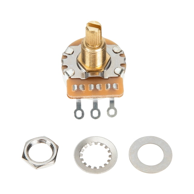 MasteelfCA 1 Ensemble Potentiomètre en Métal pour Instruments Guitare Électrique Partie Potentiomètre en Métal