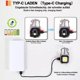thumbnail image 5 of Mini linterna LED Sincero 2 PCS luz de trabajo 7 modos recargable para emergencia, 5 of 5