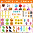 thumbnail image 2 of Huevos de Pascua ZICZLI, 100 piezas, prellenos con juguetes, 2 of 6