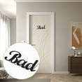 thumbnail image 2 of Xingzhi Versatile Designs Decorative And Practical Door Signs Black Strong And Durable, 2 of 6