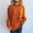 Orange, variant on Cozy Oversized Crewneck Sweaters for Women Fall Trendy Knitted Long Sleeve Casual Pullovers Jumper Tops