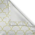 thumbnail image 6 of Ambesonne Quatrefoil Valance & Curtain, Moroccan Style Shape, 55"x45", Yellow and White, 6 of 6