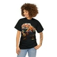 thumbnail image 3 of Unisex Heavy Cotton T-Shirt Rainbow Drawn Female, 3 of 4