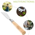 thumbnail image 5 of Troglfold mini shovels Stainless Steel Garden Spade with Wood Handle for Transplanting and Cultivating,12.2"X2.13"X0.98", 5 of 11