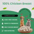 thumbnail image 6 of Chef Kitty Freeze Dried Chicken Breast Cat Treats, Single Ingredient Human Grade Chicken, High Protein Grain Free Cat Treats, 1.75 oz, 6 of 10