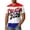 Purple, variant on 2026 Soccer Cup Retro Jersey Henley for Men, Short Sleeve Button Neck Graphic Tee with Country Flag & Ball Print for Game Day & Summer Casual Blue L