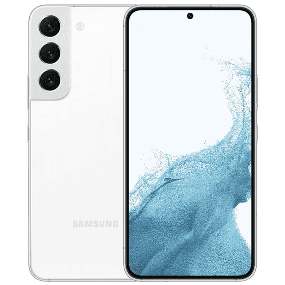 Unlocked Samsung Galaxy S22 Cell Phone 128GB 8GB RAM Phantom, Dynamic AMOLED 2X display, Corning Gorilla Glass Victus, White
