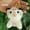 White, variant on Plush Tiger Keychain Stuffed Animal Toy Soft Charm Key Ring for Kids Backpack Purse Bag