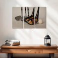 thumbnail image 2 of Elephant Stock Vintage Golf Putters Wall Art - Horizontal Multi Panel Canvas - Mancave Wall Decor - Hobbies And Lifestyle Multi Panel - Silver And Yellow Decor - 23" x 14", 2 of 4