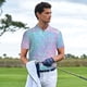 thumbnail image 3 of Fotbe Fantasy Gradient Camiseta Polo de Golf para Hombre con Estampado – Camisa Deportiva Transpirable con Cuello Abotonado-XX-Large, 3 of 6