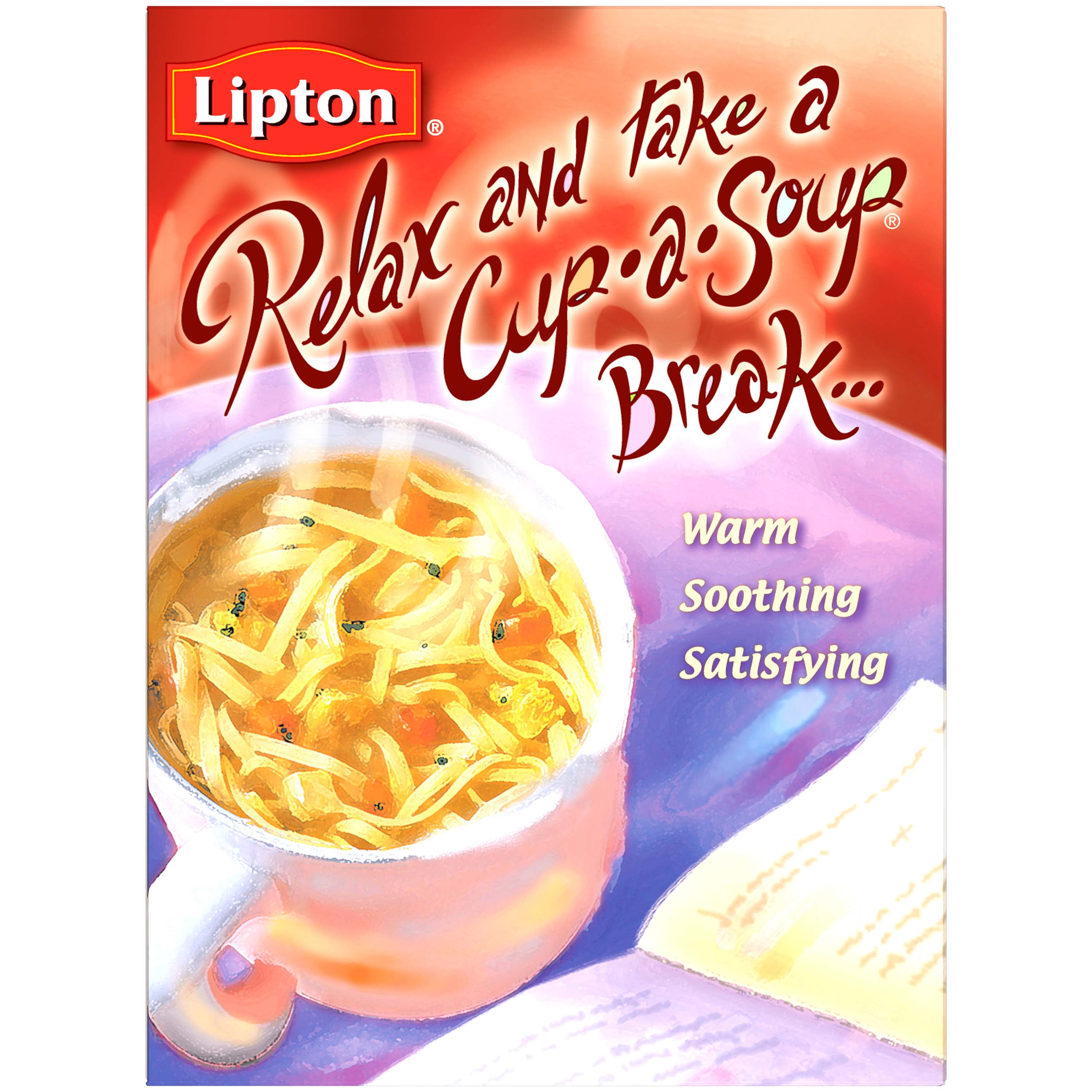 Lipton Cup-a-Soup Chicken Noodle, 1.8 oz, 4 Pack