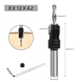 thumbnail image 3 of Milue High Speed Steel Drill Bit Hole Cutter for Woodworking Screws Wood Plastic, 3 of 21