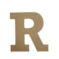 thumbnail image 1 of Wooden Letter Unfinished, Rockwell Font, Craft Cutout, 1 of 3