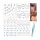 thumbnail image 1 of wonima02 NOOEPC Face Gems Hair Gems, Self-Adhesive Face Jewels Eye Jewels Rhinestones DIY Face Gems Stick on, Hair Body Rhinestones Gems Crystals Pearls for Face Eyes Makeup Body, Crafts, 1 of 1