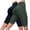 Army Green, variant on 2 Pack Women's Solid Color High Waisted Butt Lifting Jacquard Bubble Pattern Yoga Shorts, 5 Inch Stretchy Athletic Shorts for Summer Workout or Gym, Breathable and Comfortable Pink XXL