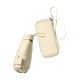thumbnail image 3 of plegable compacto, resistente y moderno con correa para el hombro, ideal para viajes, senderismo, camping, playa y otras actividades al aire amarillo, 3 of 10