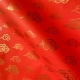 thumbnail image 1 of Nvzi flowers, gifts, gift box decorations, gifts, flower packaging paper, (Chinese Fengyunduo packaging paper, 75 * 52.5cm, red), 1 of 5