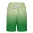 thumbnail image 6 of KIHOUT Men's Gradient 2-in-1 Swim Trunks - Polyester, Drawstring Elastic Waist, Lined with Pockets for Beach, Pool and Summer Casual Wear, 6 of 6