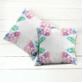 thumbnail image 6 of Ambesonne Abstract Throw Pillow Cover 2 Pack, Digital Bridal Flowers, 16", Multicolor, 6 of 7