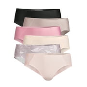 Yummie by Heather Thomson Women's Bonded Seamless Hipster Panties, 6 Pack