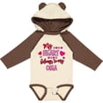 thumbnail image 3 of Inktastic My Heart Belongs to My Oma Boys or Girls Long Sleeve Baby Bodysuit, 3 of 5