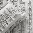 thumbnail image 5 of Lush Decor Belle Textured Cotton- Ruffle Quilt, Twin, Light Gray, 2-Pc Set, 5 of 6