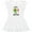 AA-White, variant on Inktastic Cinco De Mayo Let's Fiesta Cute Cactus with Sombrero Gift Baby Girl Dress