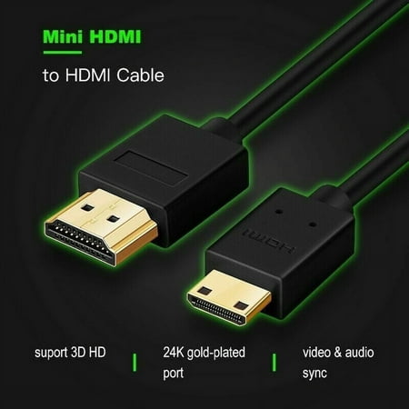 4K 3D Cable MINI HDMI to HDMI 2.0 HDTV PC XBOX ONE PS4 High Speed