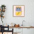 thumbnail image 3 of Stupell Industries Mid-Century Yellow Sardine Tin Gold Floating Frame Canvas Art, 18 x 18, by Creative Studio, 3 of 8
