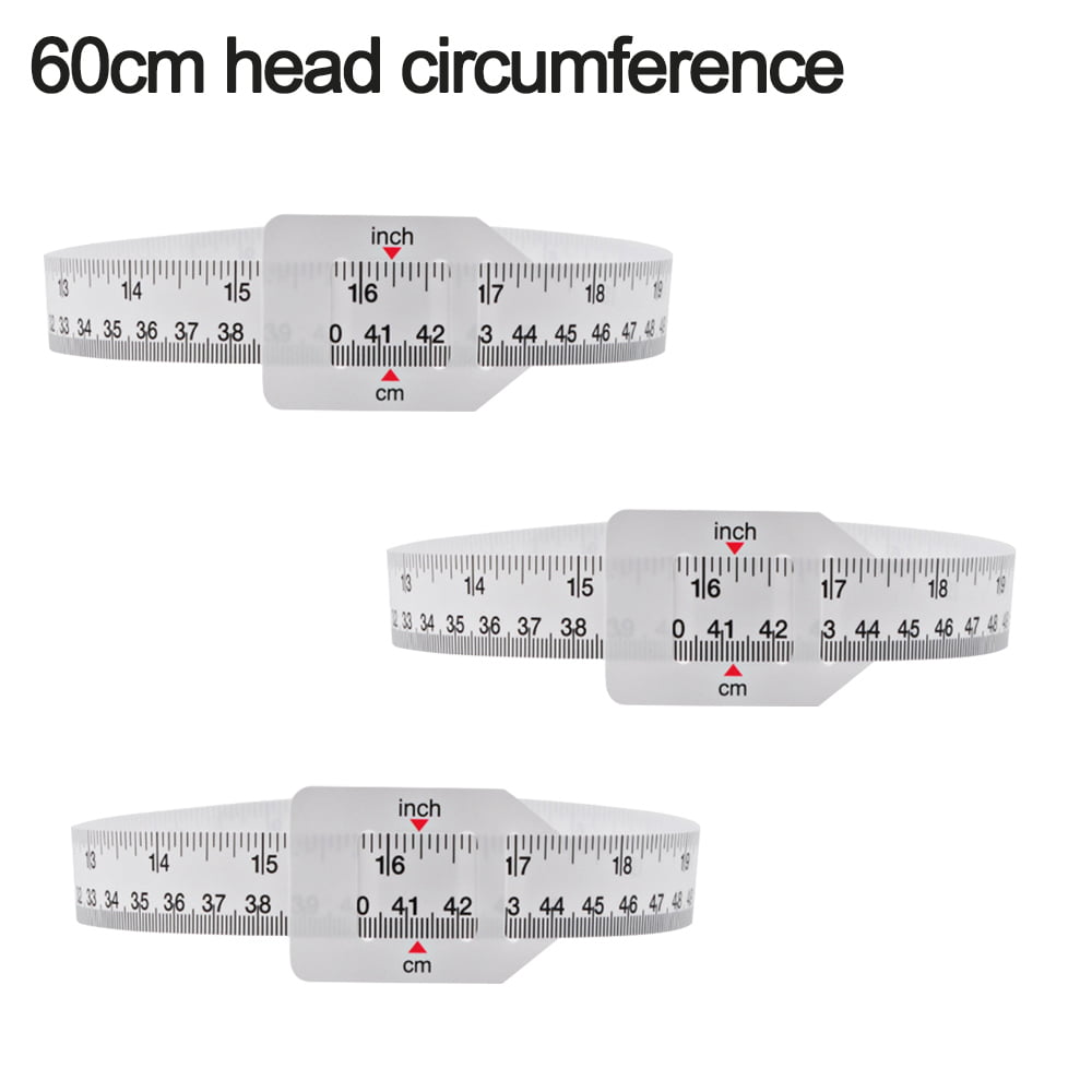 VAXATO 3PCS 24Inch Head Measuring Tape,Infant Head Circumference Tape  Measure for Baby, Babies, Child, Pediatrics