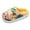 A-Light Yellow, variant on NIEWTR Toddler Slippers Boys Girls with Memory Foam Lined Cartoon Cute Animals Slip on House Bedroom Slippers Soft Winter Warm Indoor Slippers Outdoor Baby Girl Gifts(A-Light Yellow,26)