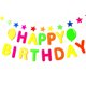 thumbnail image 3 of Kit de globos de látex con diseño de felicitación de cumpleaños, 26 globos con pancarta y adorno, 3 of 4