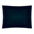 thumbnail image 1 of Belledorm - Juego de 2 fundas de almohada de algodón egipcio de 200 hilos modelo Housewife (Azul marino), 1 of 2