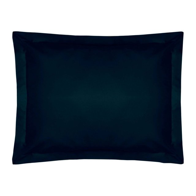 Belledorm - Juego de 2 fundas de almohada de algodón egipcio de 200 hilos modelo Housewife (Azul marino)