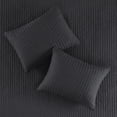 thumbnail image 6 of Madison Park Keaton Full/Queen 3 Piece Quilt Set in Black, 6 of 6