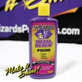 thumbnail image 5 of Wizards Metal Polish Cream Metal Renew - Cleans, Shines and Protects All Metals - Cream Fast-Cut Polish and Stainless Steel Cleaner - High Gloss Metal Polish - 8 oz, 5 of 5