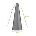 thumbnail image 3 of Ventilador repelente de moscas de mesa Multifuncional Portátil Automático Repelente de insectos Spin Tomshoo Gris/sin luz, 3 of 7