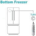 thumbnail image 2 of Refrigerator Filter Elements, Replacement Water Filter Kenmore9690 Refrigerator Filter, Refrigerator Water Filter siniker, 2 of 5