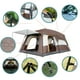 thumbnail image 4 of KTT Tienda de campaña extra grande para 10-12 personas (B), tiendas de campaña familiares, 2 habitaciones, 3 puertas y 3 ventanas con malla, pared recta, impermeable, doble capa, tienda grande para ex, 4 of 5